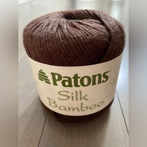 Patons Silk Bamboo Yarn - Rich Brown